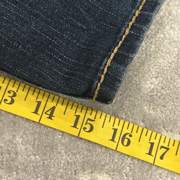 Silver Jeans McKenzie Crop Women's Size 20 Denim Cropped Capri - Picture 3 of 12